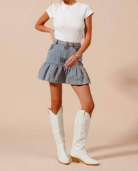 So Me - Dallas Ruffled Skirt