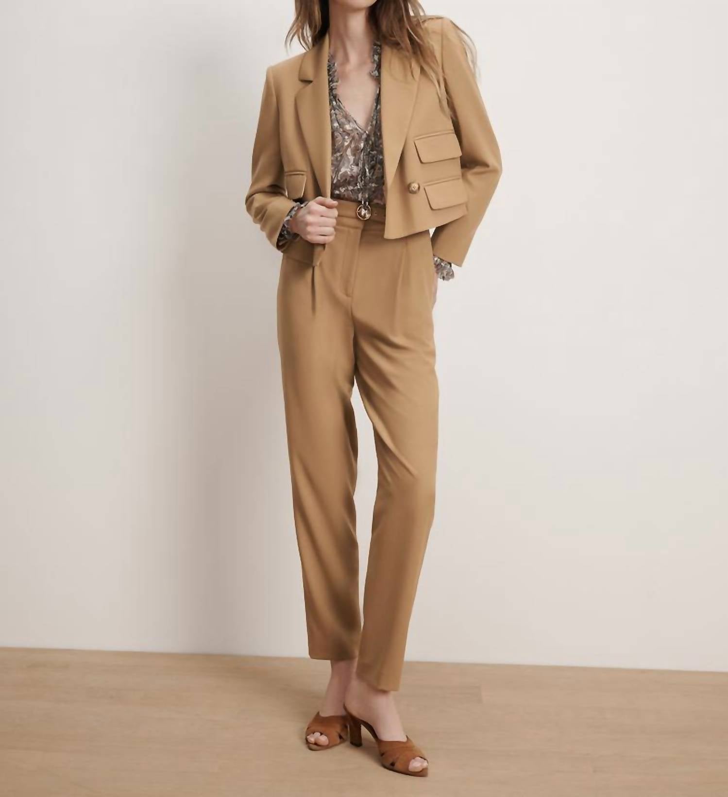 Veronica Beard - Wisteria Cropped Pants