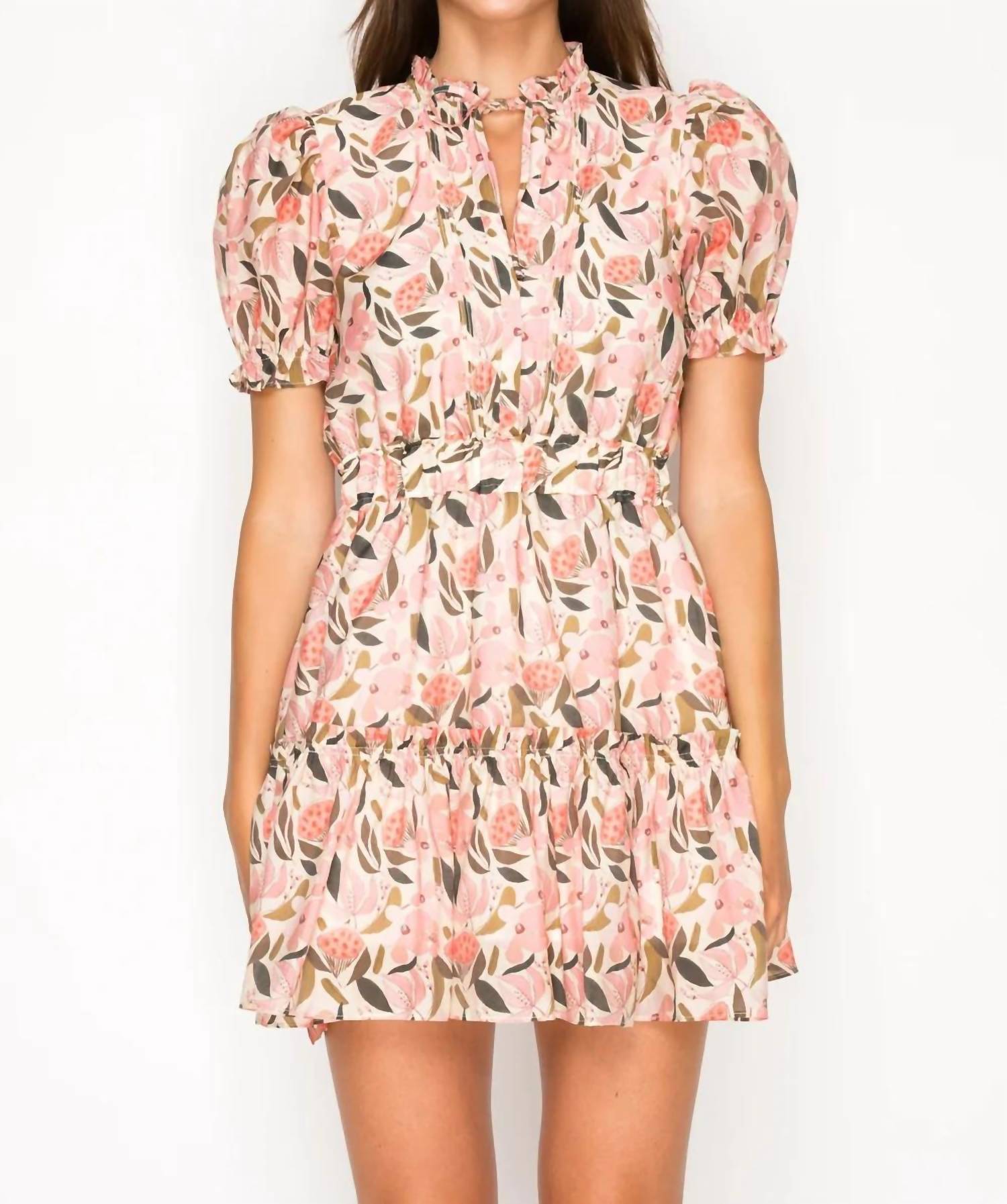 Meet Me In Santorini - Glow Short Dress