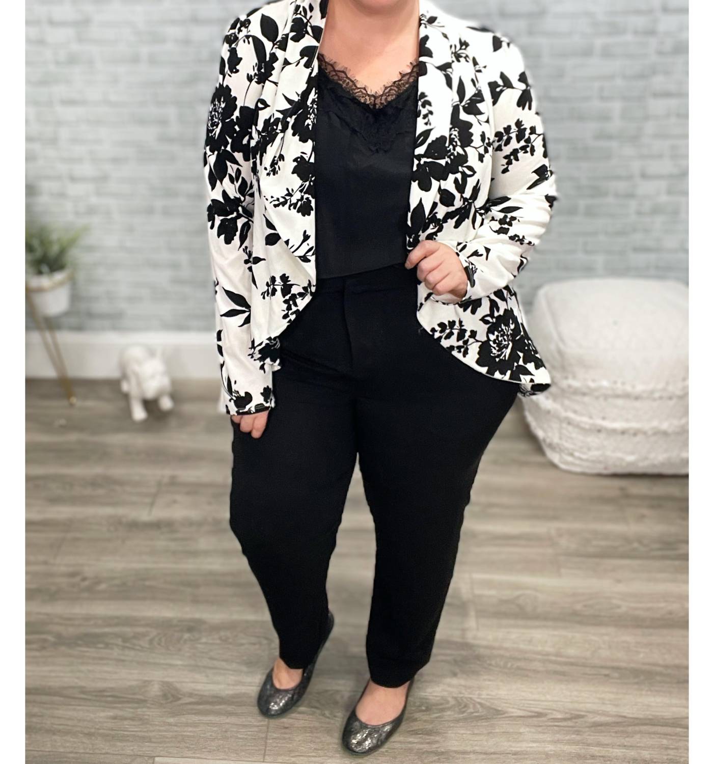 Heimish Usa - Stretchy Figure Flattering Blazer