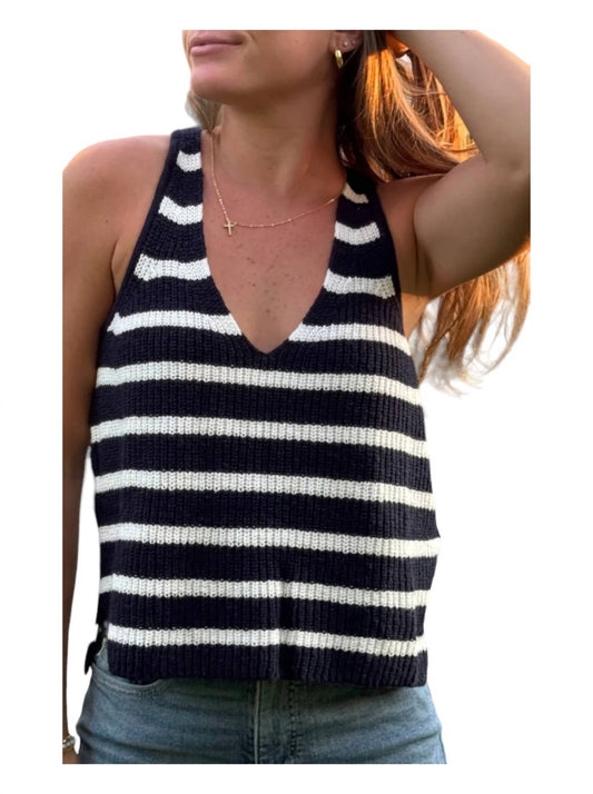 Splendid - Striped Deidra Sweater Tank Top