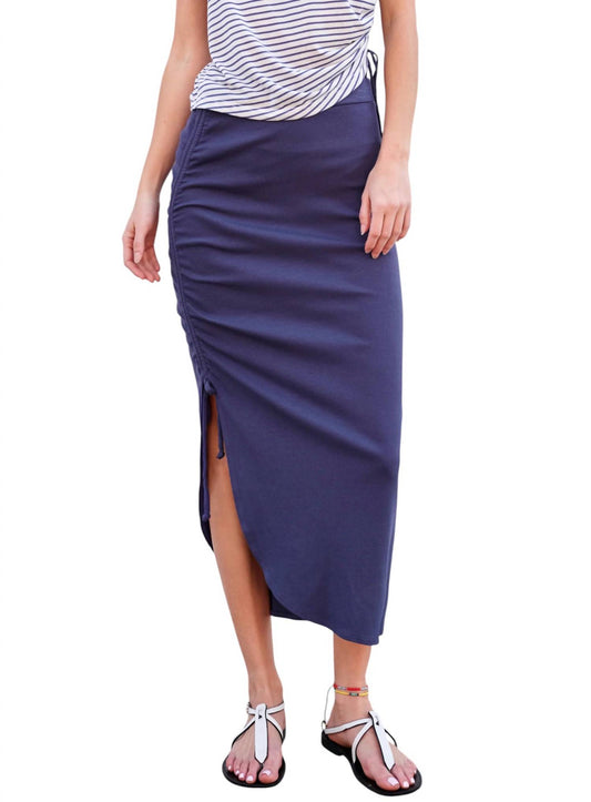 Sundry - Shirred Midi Skirt