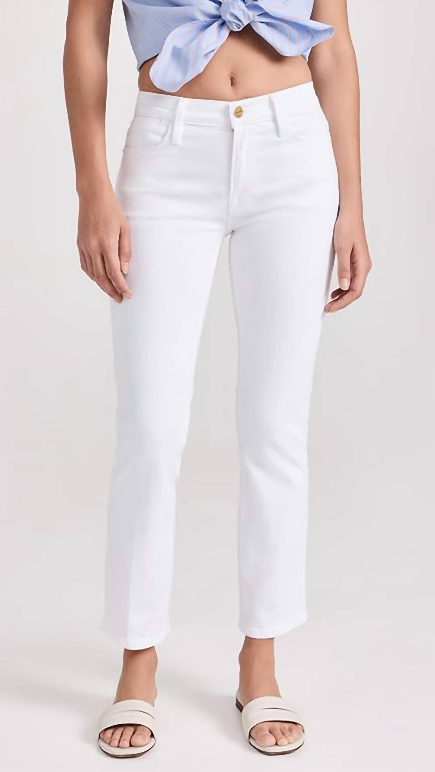 Frame - Le High Straight Jeans