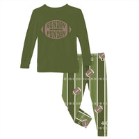 Kickee - Kids Print Long Sleeve Pocket Set