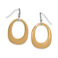 Brighton - Women's Meridian Geo Open Hoop French Wire Earrings