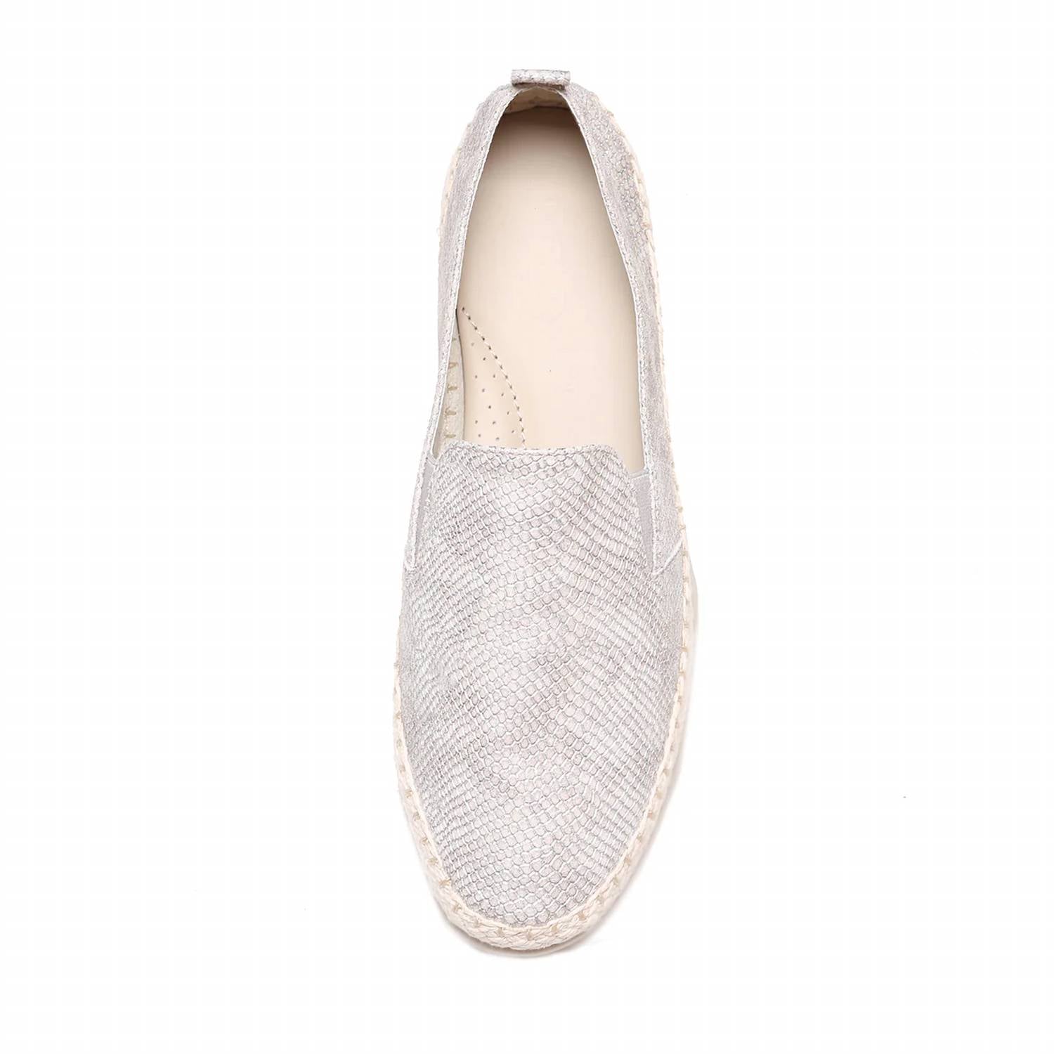 The FLEXX Women's Chappie Espadrille in canna di fucile - women's shoe - alternate view