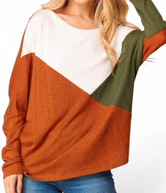 Haptics - TRIANGLE DOLMAN SLEEVE SWEATER