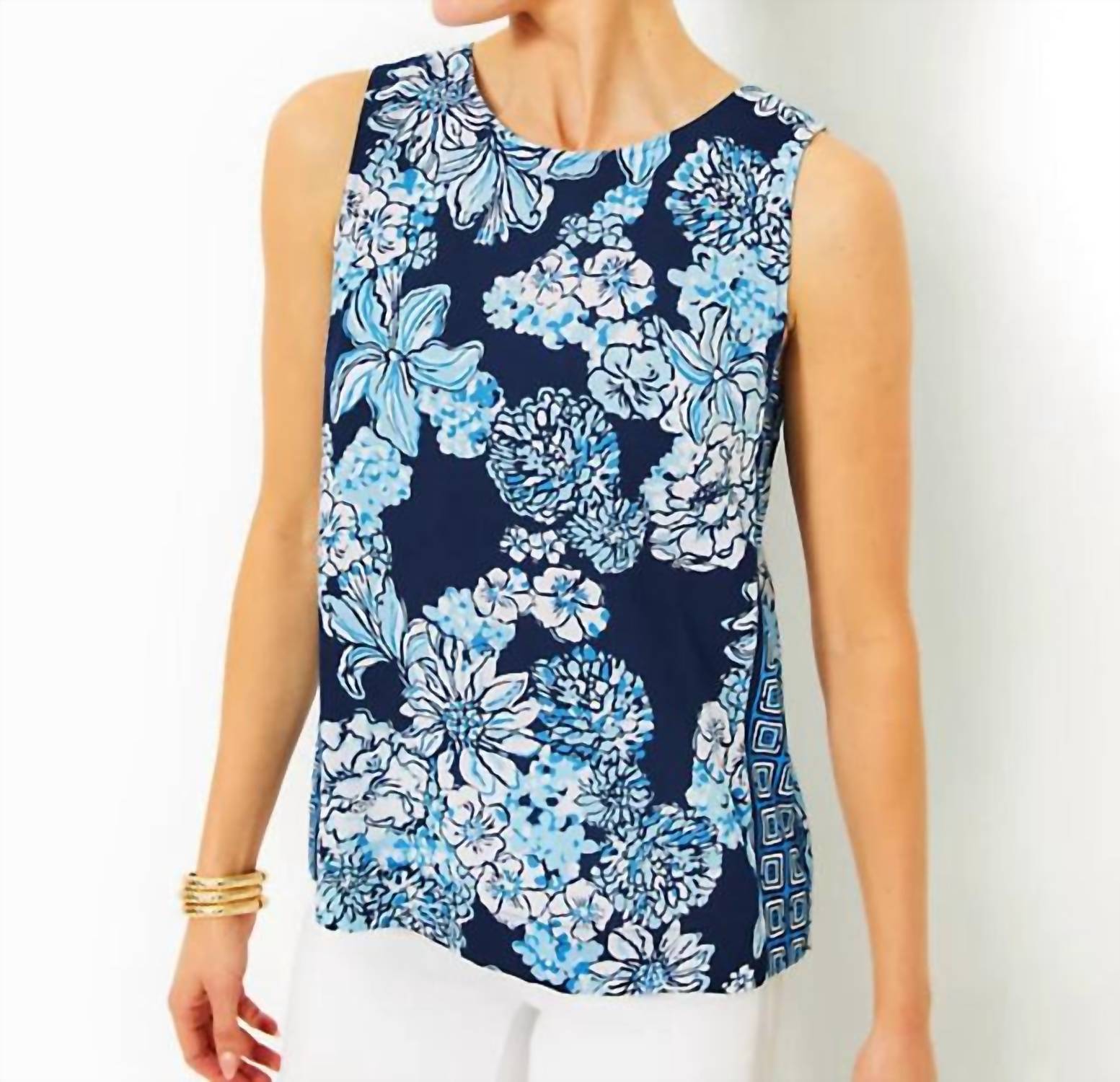 Lilly Pulitzer - Iona Bouquet All Day Sleeveless Top