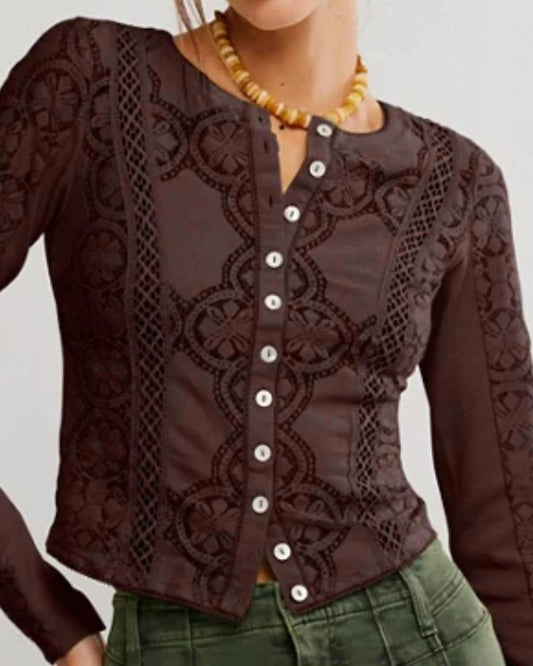 Free People - Jae Long Sleeve Top