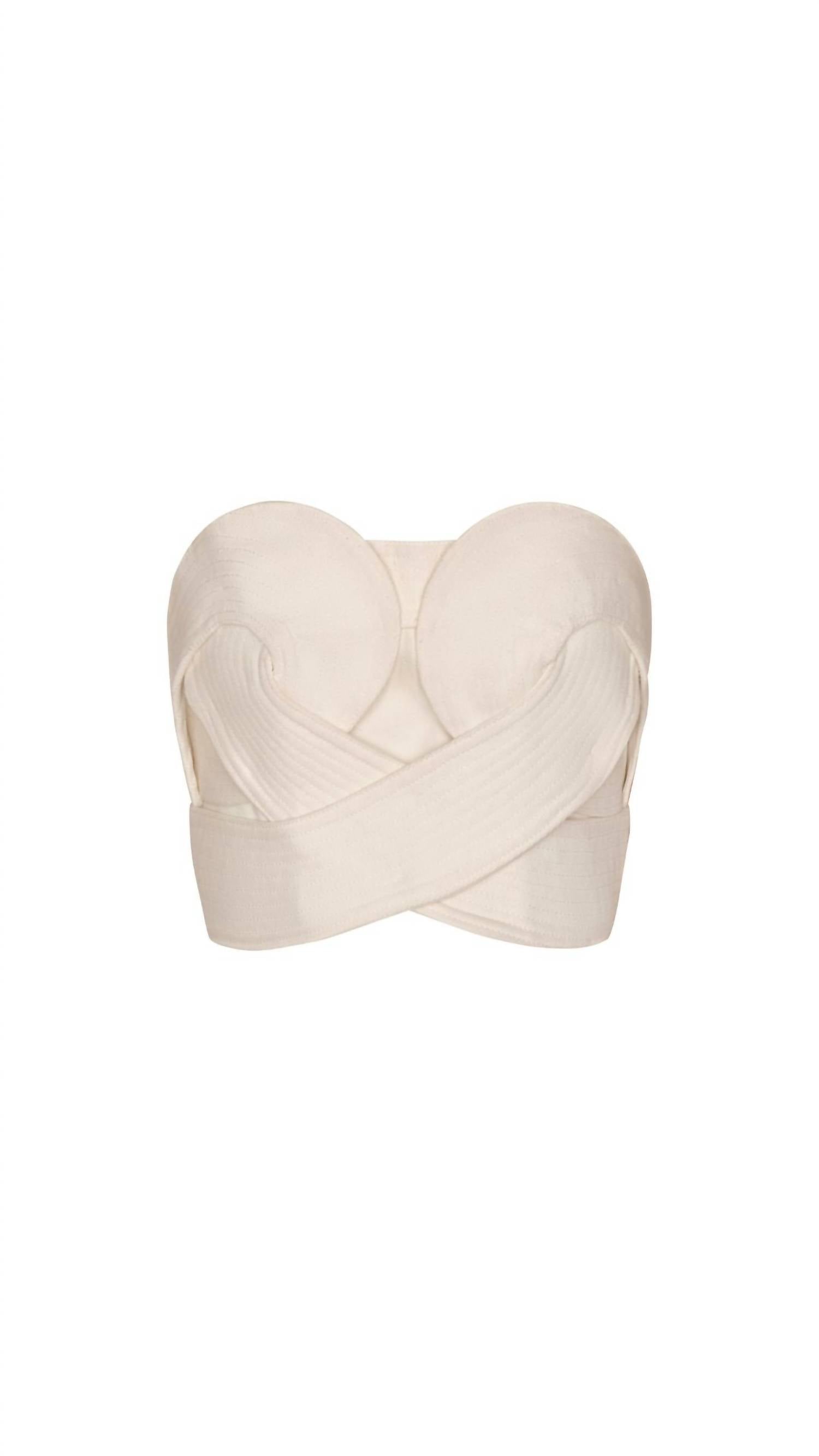Andres Otalora - Women's Onda Denim Cotton Top