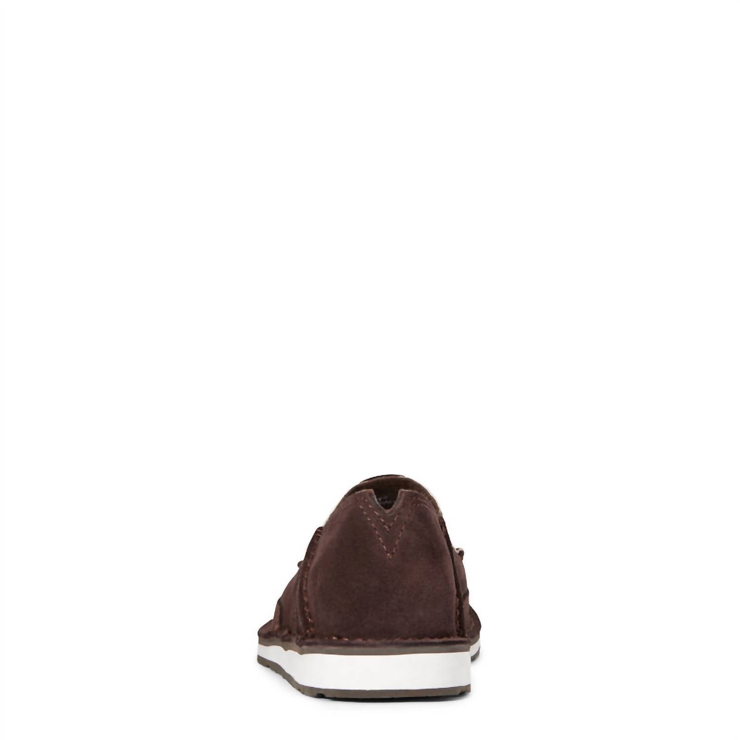 ARIAT Women's Cruiser Shoe in chocolate chip suede - women's flats - view 4