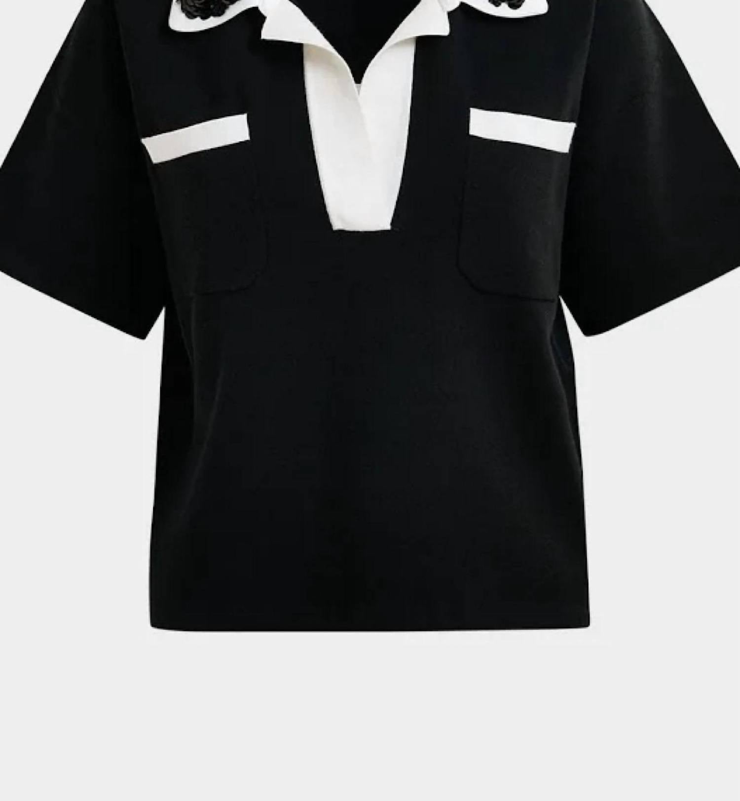 Essentiel Antwerp - Holseau Embroidered Polo Shirt