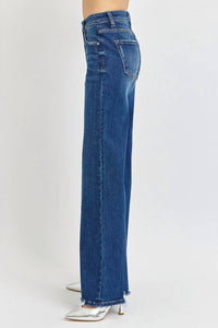 RISEN Mid Rise Wide Leg Jeans - women's jeans - view 4