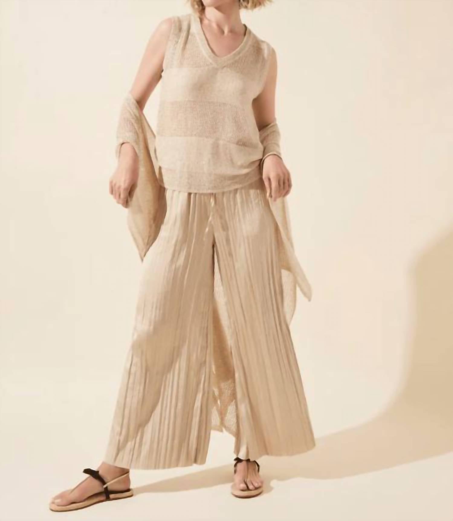Lysse - The Packable Pleated Palazzo Pants