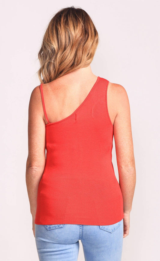 Pink Martini - Nina Asymmetrical Sleeveless Top