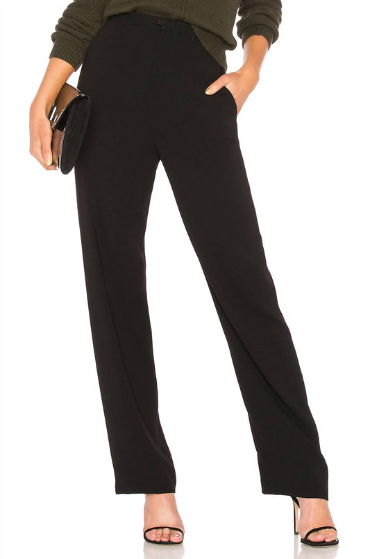 Vince - HIGH WAIST STRAIGHT PANT