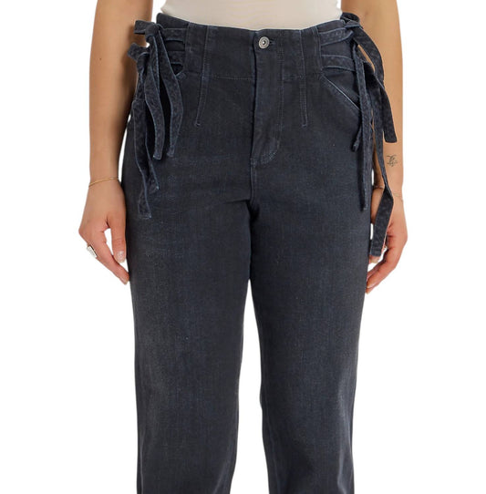 Something Navy - Sydney Side Tie Pants