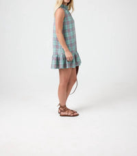 Lanthropy - Women's Daisy Short Linen Dress