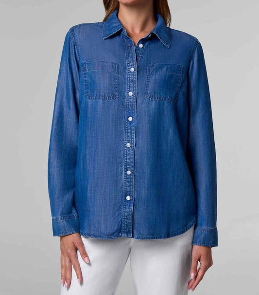 Coolibar - Peninsula Chambray Long Sleeve Shirt