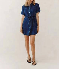 Bella Dahl - Short Sleeve Utility Mini Shirt Dress