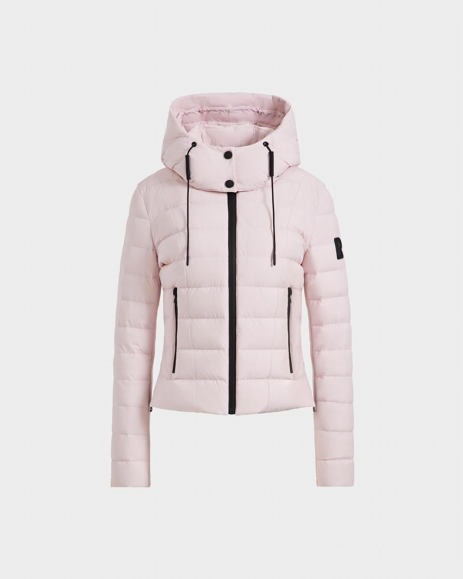 Rudsak Melissa Matte Lightweight Down Jacket in light pink - women's jacket - view 7