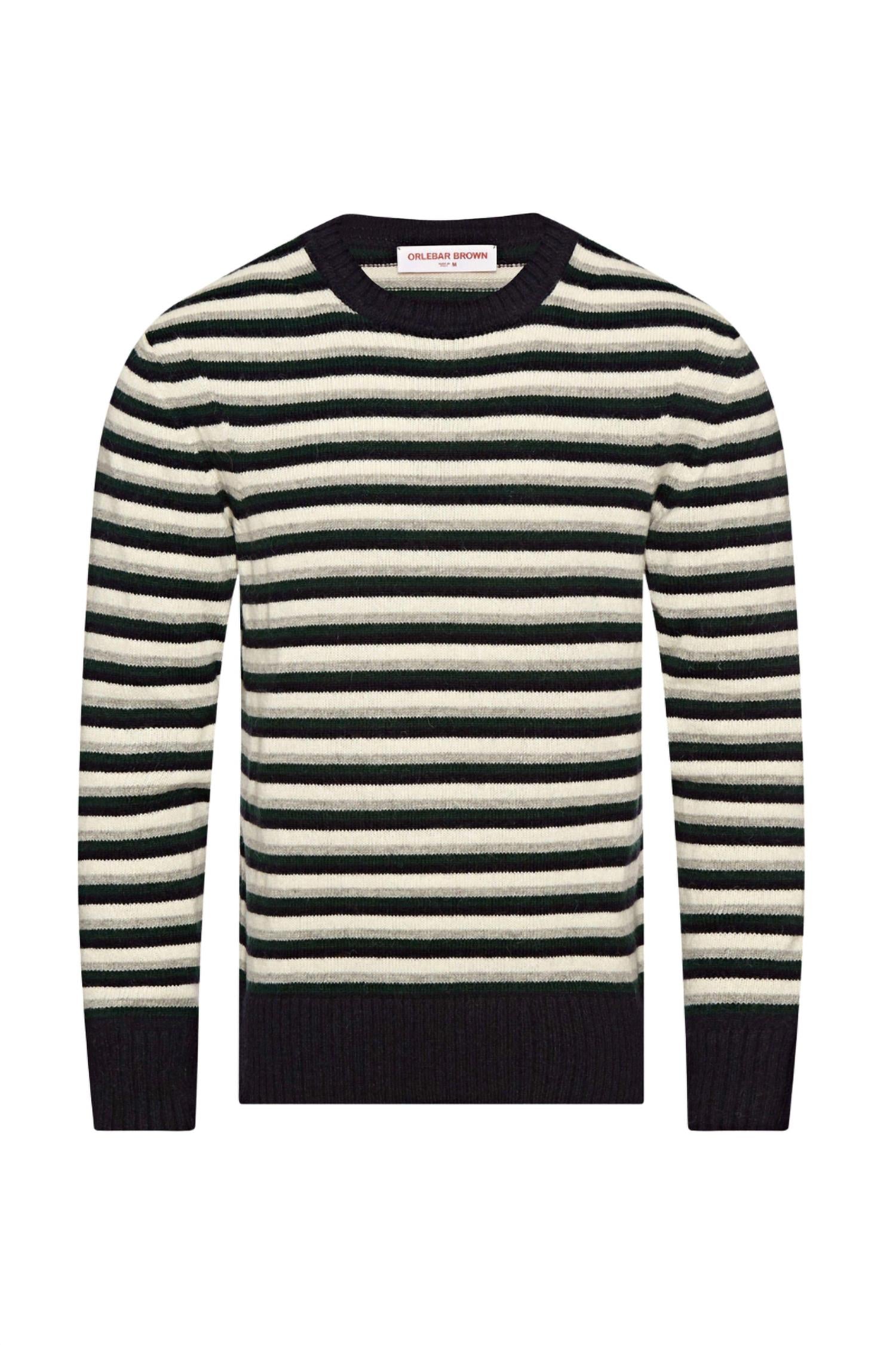 Orlebar Brown - Lorca Striped Alpaca Sweater