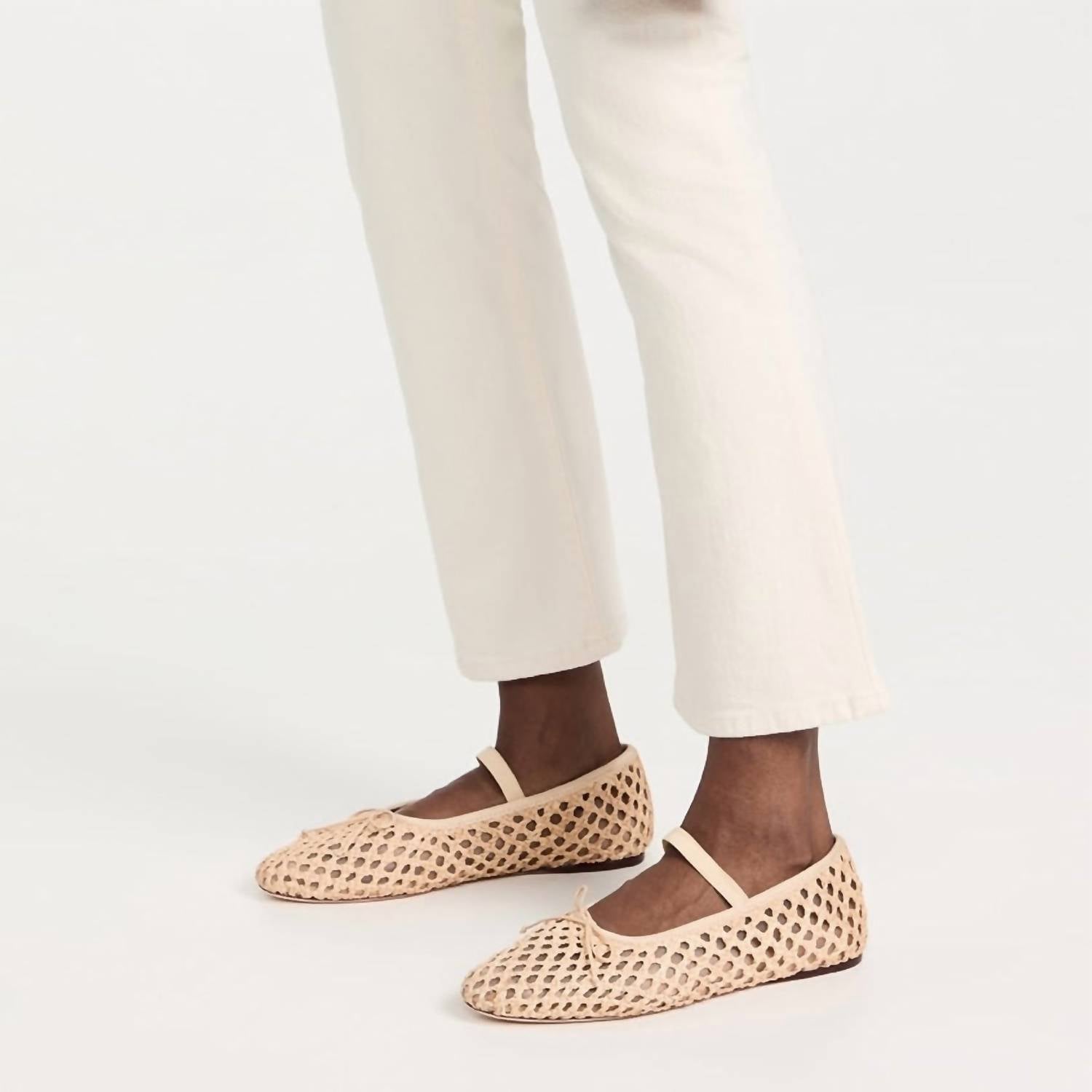 Loeffler Randall - Women's Leoni Crochet Ballet Flat