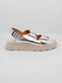 Ateliers - Women's Candace Metallic Leather Sandals