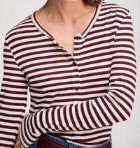 Munthe - Levoma Sripe Henley Top