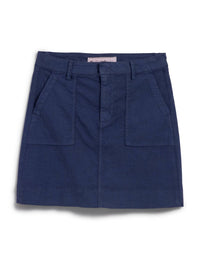 Frank & Eileen Jameson Skirt in summer navy - women's skirt - alternate view