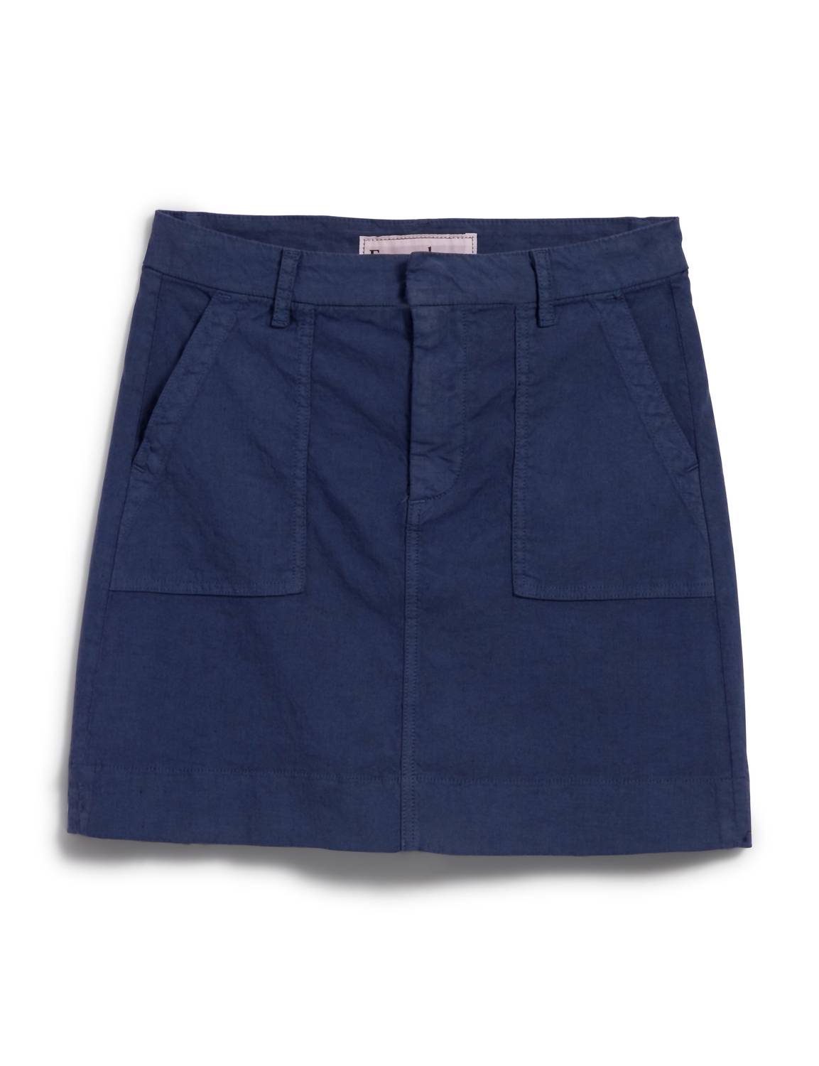 Frank & Eileen Jameson Skirt in summer navy - women's skirt - alternate view