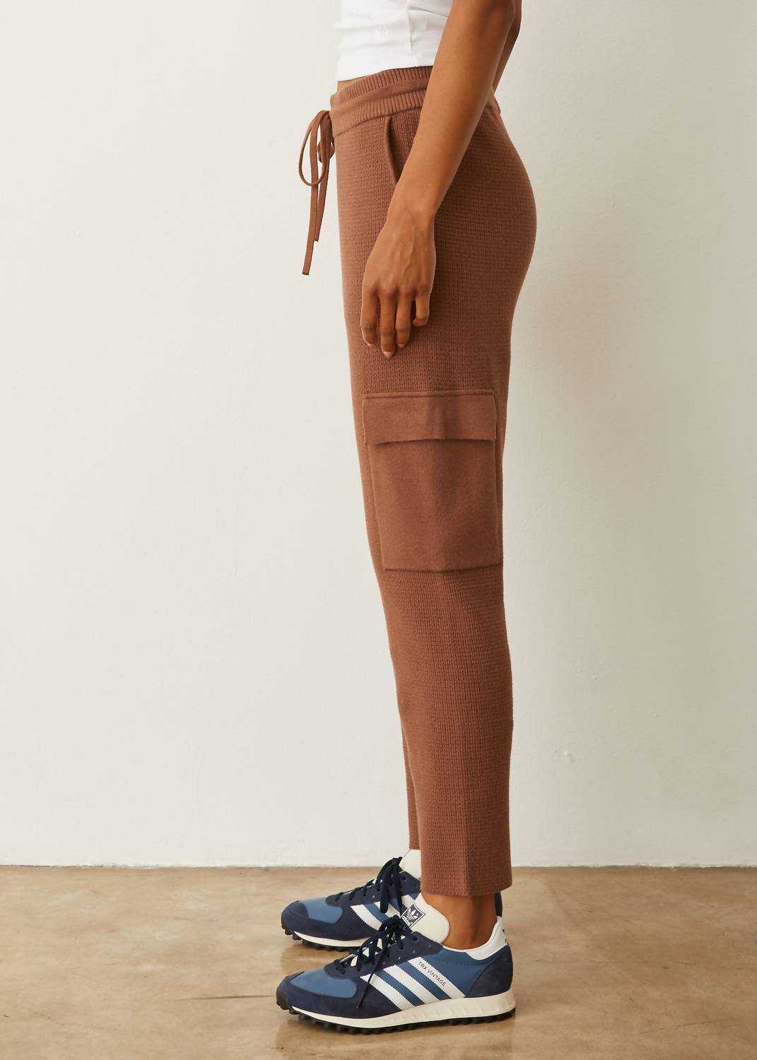 Monrow - Soft Knit Waffle Cargo Jogger