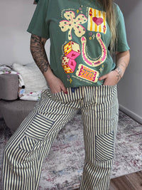 Bibi - Benny Twill Barrel Pants
