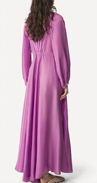 Forte Forte - Habotai Silk Long Sleeve Dress
