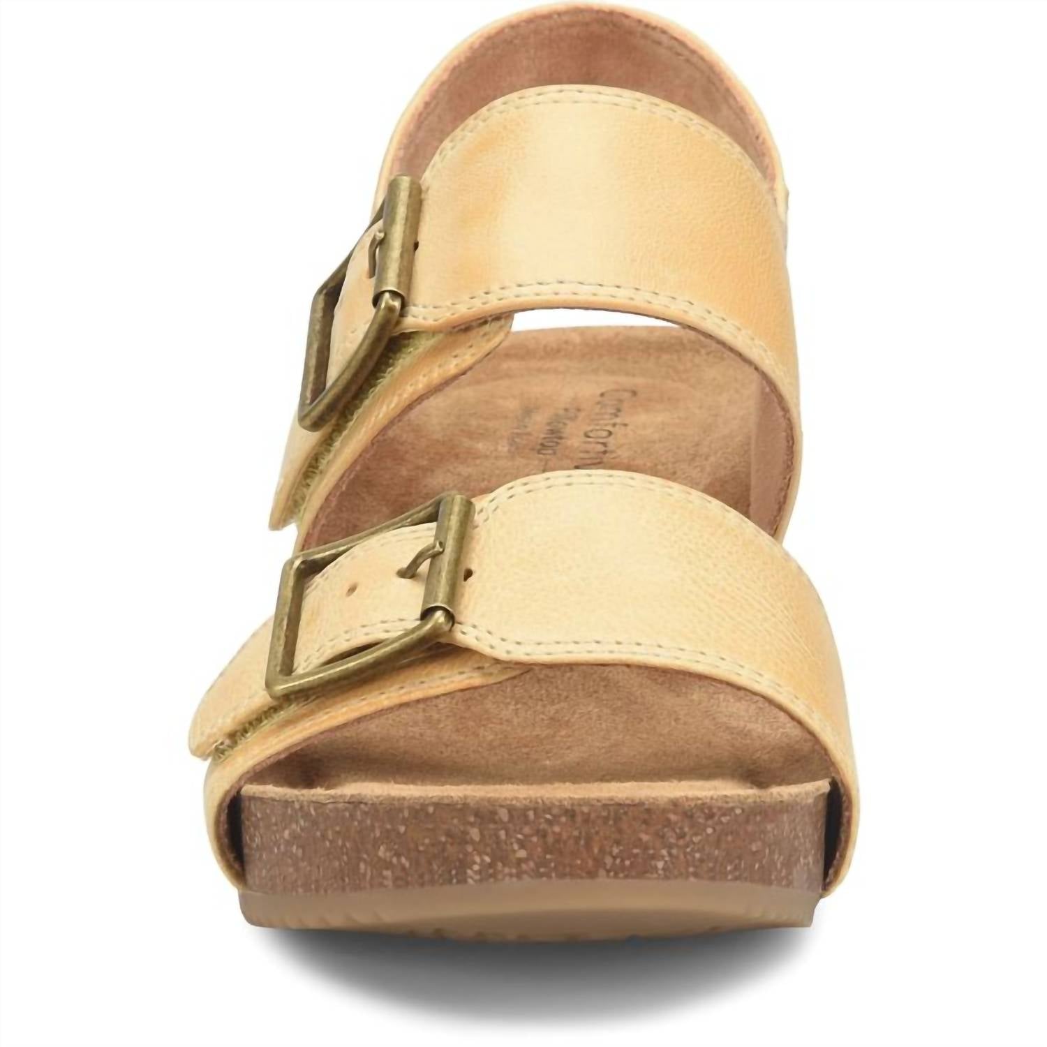 Comfortiva Women's Erlina Sandals in yellow - women's sandal - view 6