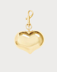 Clare V. - Women's Grand Mylar Heart Fob Bag Charm