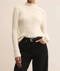 Z Supply - Milly Pointelle Sweater