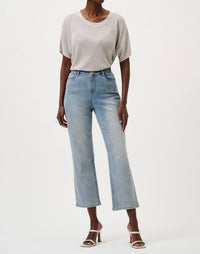 Joseph Ribkoff Margot Classic Stretch Jeans in light blue denim - women's jeans