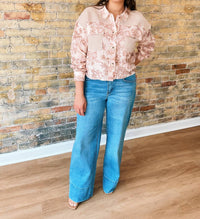 Vervet By Flying Monkey - Tina Wide Leg Trousers