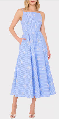 Milly - Emily Beaded Midi Dress