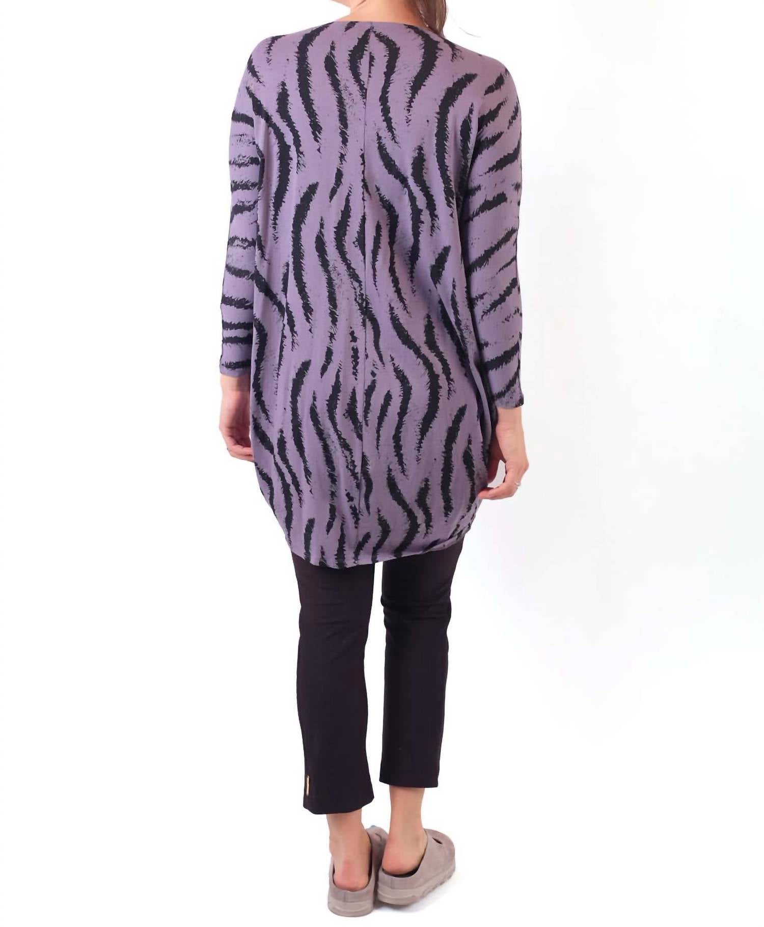 Mxm - Forest Print Long Sleeve Tunic