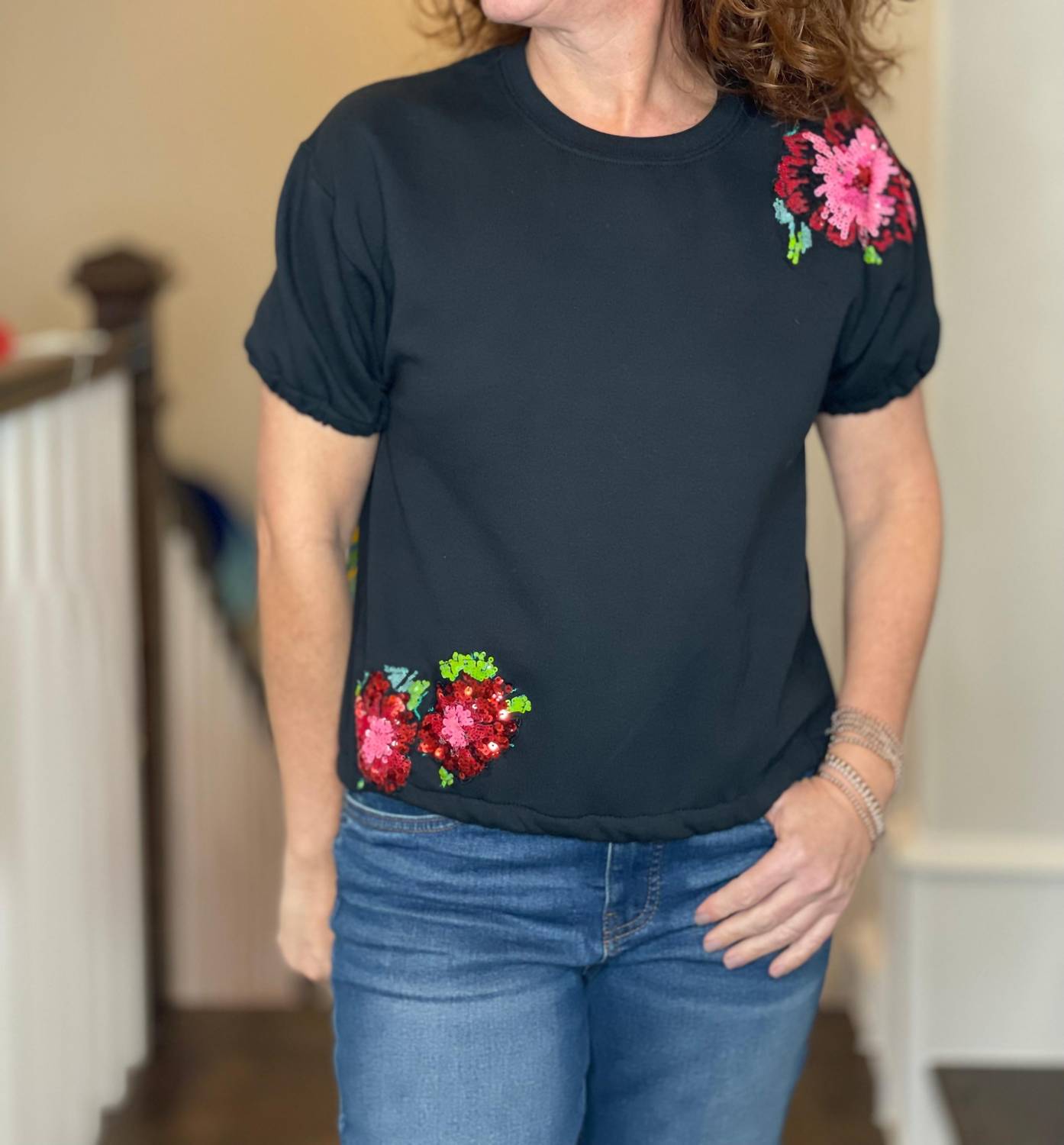 Hi Gorgeous - Women's Short Sleeve Sweatshirt