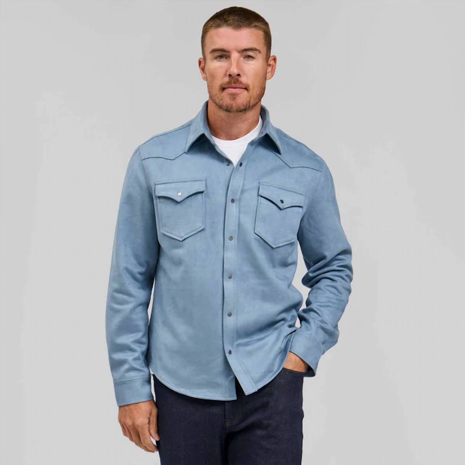 Rye51 - The Wyatt - Microsuede Shirt Jacket
