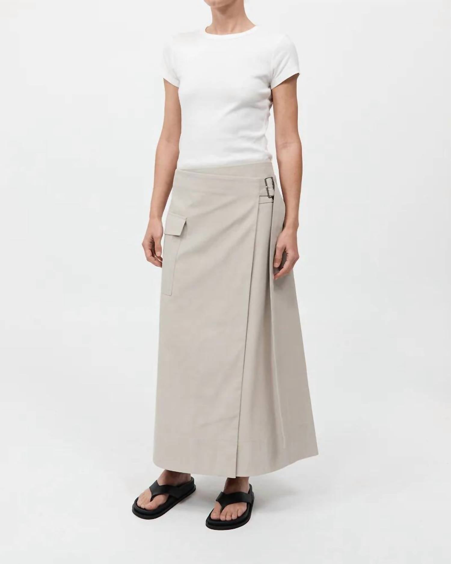 St. Agni - Utility Wrap Skirt