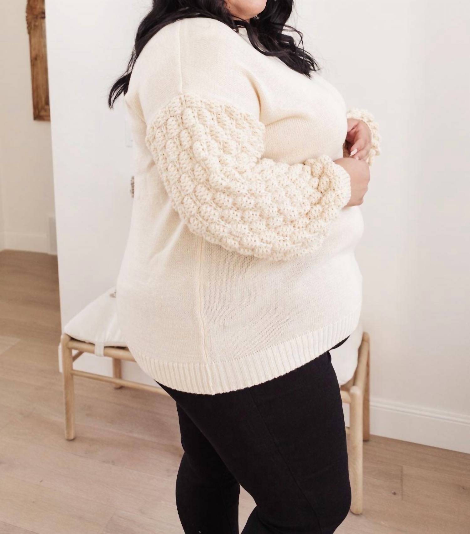 Bubbly B Sweater