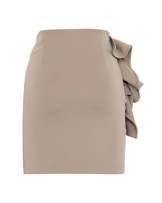 Theo The Label - Women's Atlas Bow Scuba Short Skirt