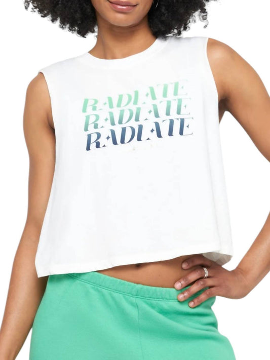 Spiritual Gangster - Radiate Callie Crop Tank Top