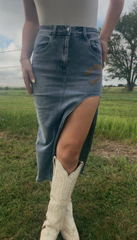 Golden U - Lucky Split Skirt