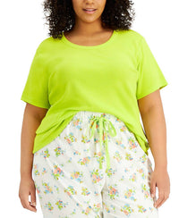 Jenni By Jennifer Moore - Short Sleeves Pajama T-shirt - Plus
