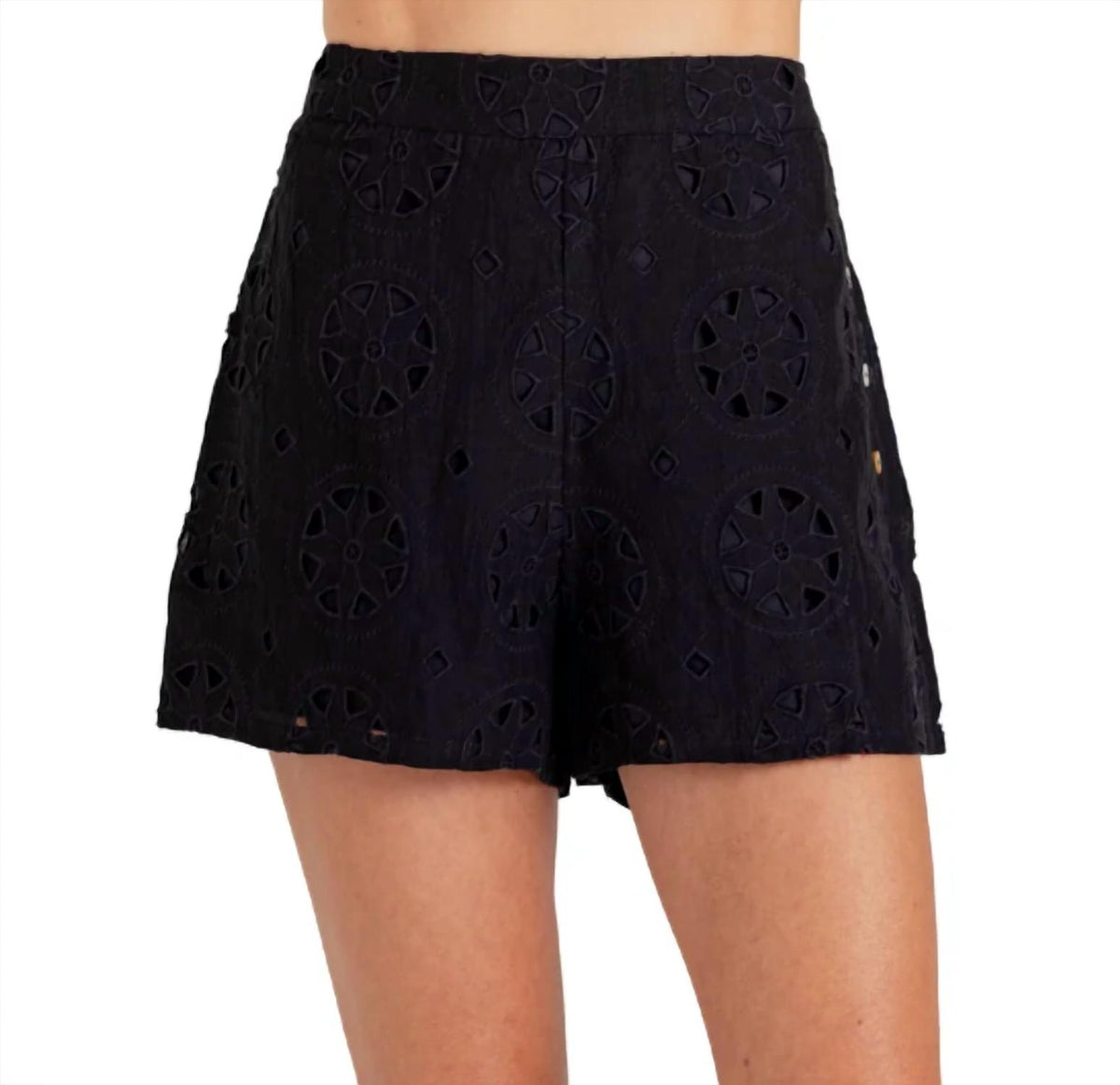 Sundays - Linen Cutout James Shorts